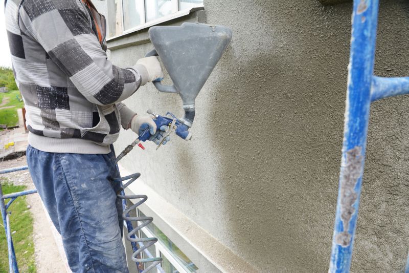 Color-Coated Stucco Finish